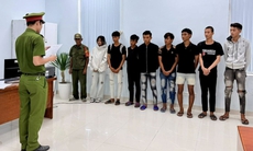 Khởi tố 6 thanh thiếu niên mang hung khí, bom xăng gây rối 