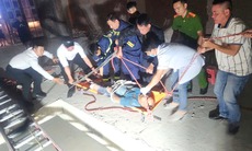 Bị ngã dưới tầng hầm sâu, người đàn ông may mắn được công an cứu sống
