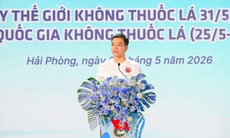 Thanh niên phải là lực lượng tiên phong đẩy lùi thuốc lá và các sản phẩm chứa nicotine
