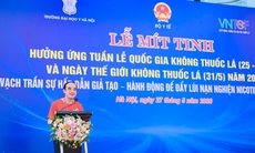 Hiệu trưởng Đại học Y Hà Nội kêu gọi sinh viên ngành Y nói không với thuốc lá