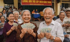 Chi tiết nhóm dưới 75 tuổi được đề xuất tăng lương hưu 8%