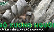 Bí ẩn bộ xương người cùng bộ quần áo mục nát mắc kẹt trên gành đá ở Khánh Hòa 