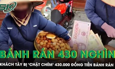 Xác minh vụ khách nước ngoài bị ‘chặt chém’ 430.000 đồng 10 chiếc bánh rán ở phố cổ Hà Nội