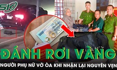 Đánh rơi túi xách chứa gần 10 chỉ vàng và 13 triệu đồng, người phụ nữ vỡ òa khi biết nơi tìm thấy