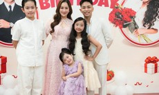 Phan Hiển khoe ảnh gia đình: '4 ngôi sao may mắn của tôi'
