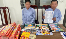 Mặc áo phật tử, 2 người mạo danh nhà chùa để bán nhang, kêu gọi quyên góp