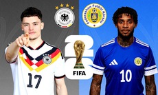Kênh và link xem trực tiếp Đức vs Curacao - World Cup 2026 đêm 14/6