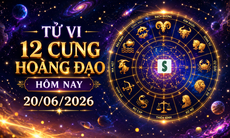 Tử vi 12 cung hoàng đạo hôm nay 20/6 - chi tiết tử vi 12 chòm sao ngày mới