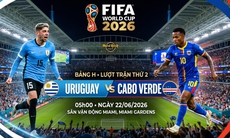 Nhận định, dự đoán tỉ số Uruguay vs Cabo Verde: Cabo Verde có tiếp tục làm nên kỳ tích trước Uruguay?