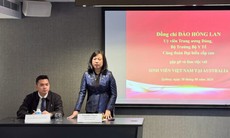 Bộ trưởng Đào Hồng Lan làm việc với Hội Sinh viên Việt Nam tại Australia