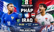 Nhận định, dự đoán tỉ số Pháp vs Iraq: Mbappé và đồng đội phô diễn sức mạnh trong giông bão?