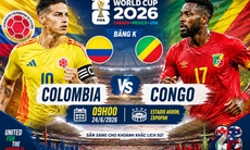 Nhận định, dự đoán tỉ số Colombia vs CHDC Congo: Sức mạnh Nam Mỹ đối đầu bất ngờ châu Phi