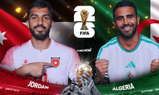 Kênh và link xem trực tiếp Jordan vs Algeria - World Cup 2026 ngày 23/6