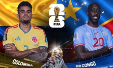 Kênh và link xem trực tiếp Colombia vs Congo - World Cup 2026 ngày 24/6