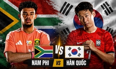 Kênh và link xem trực tiếp Hàn Quốc vs Nam Phi - World Cup 2026 ngày 25/6