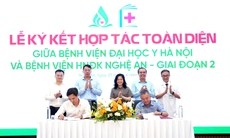 Bệnh viện Đại học Y Hà Nội đồng hành nâng cao chất lượng khám chữa bệnh tại Nghệ An