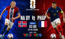 Kênh và link xem trực tiếp Na Uy vs Pháp - World Cup 2026 ngày 27/6