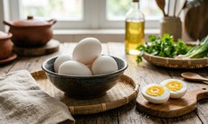 Trứng vịt – thực phẩm dưỡng âm, bổ huyết