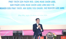 Thứ trưởng Nguyễn Tri Thức: Mạnh dạn thí điểm, đưa nhanh thành tựu khoa học công nghệ vào khám chữa bệnh