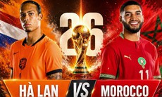 Nhận định, dự đoán tỷ số Hà Lan vs Morocco: Đại chiến công thủ khó lường
