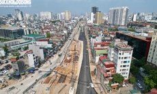 Diện mạo mới đường vành đai 1 nhiều đoạn được thảm nhựa