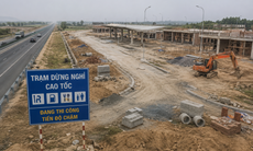 4/5 trạm dừng nghỉ cao tốc do một liên danh đầu tư đang chậm tiến độ