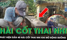 Phát hiện gần 40 hài cốt thai nhi khi mở rộng đường, nằm rải rác ở các gốc cây, bờ tường tại Ninh Bình