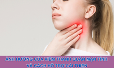 Ảnh hưởng của viêm thanh quản mạn tính và cách hỗ trợ cải thiện