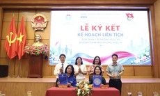 Phường Ngọc Hà ký kết chương trình phối hợp, triển khai cam kết điện tử về công tác dân số