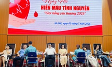 Cán bộ, viên chức Cơ quan Bộ Y tế tham gia hiến máu tình nguyện
