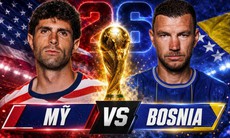 Kênh và link xem trực tiếp Mỹ vs Bosnia - vòng 1/16 World Cup 2026 ngày 2/7