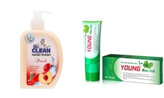 Bộ Y tế đình chỉ lưu hành, thu hồi 2 lô mỹ phẩm Dr. Clean và kem bôi da Young Rau Má 