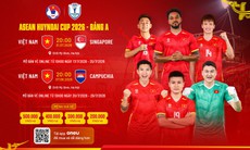 Lịch thi đấu của đội tuyển Việt Nam tại ASEAN Cup 2026 đầy đủ và mới nhất