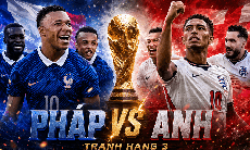 Kênh và link xem trực tiếp Pháp vs Anh - tranh hạng Ba World Cup 2026 ngày 19/7