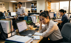 Cảnh báo nguy cơ ngừng tim đột ngột ở người trẻ làm việc văn phòng trong những ngày nắng nóng