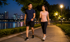 15 phút đi bộ sau bữa tối mang lại lợi ích gì cho sức khỏe?