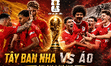 Kênh và link xem trực tiếp Tây Ban Nha vs Áo - vòng 1/16 World Cup 2026 ngày 3/7