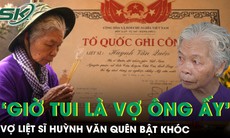 Sau gần 60 năm chờ đợi, vợ liệt sĩ Huỳnh Văn Quên nghẹn ngào: ‘Từ nay tui là vợ ông ấy thật rồi...’