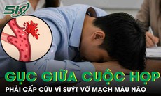 Nam thanh niên 29 tuổi bất ngờ gục giữa cuộc họp giao ban sáng, suýt vỡ mạch máu não