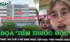 Xôn xao clip nữ sinh thực tập dọa ‘tiêm thuốc độc’ người khác, Bệnh viện Đức Giang lên tiếng