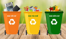 Hướng dẫn phân loại và xử lý rác thải sinh hoạt tại nhà giúp không gian sống xanh - sạch - đẹp