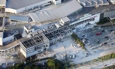 Nhật Bản chạy đua cứu hộ sau trận động đất đánh sập AEON Mall ở Kumamoto