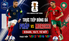 Kênh và link xem trực tiếp Pháp vs Morocco - tứ kết World Cup 2026 ngày 10/7