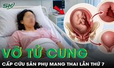 Cấp cứu kịp thời sản phụ mang thai lần thứ 7 vỡ tử cung