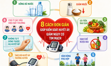8 cách đơn giản giúp kiểm soát huyết áp, giảm nguy cơ tim mạch