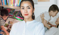 Các con của Tăng Thanh Hà lớn lên thế nào trong gia đình hào môn?