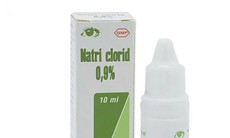 Công ty sản xuất thuốc nhỏ mắt Natri clorid 0,9% bị Bộ Y tế phạt 50 triệu