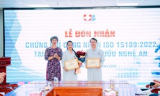 Bệnh viện Ung bướu Nghệ An đạt chuẩn quốc tế về chất lượng xét nghiệm