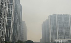 Sáng nay, Hà Nội mù mịt vì ô nhiễm không khí