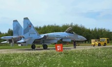 Phi đội 'tiêm kích ngoài hành tinh' Su-35 sẵn sàng xuất kích